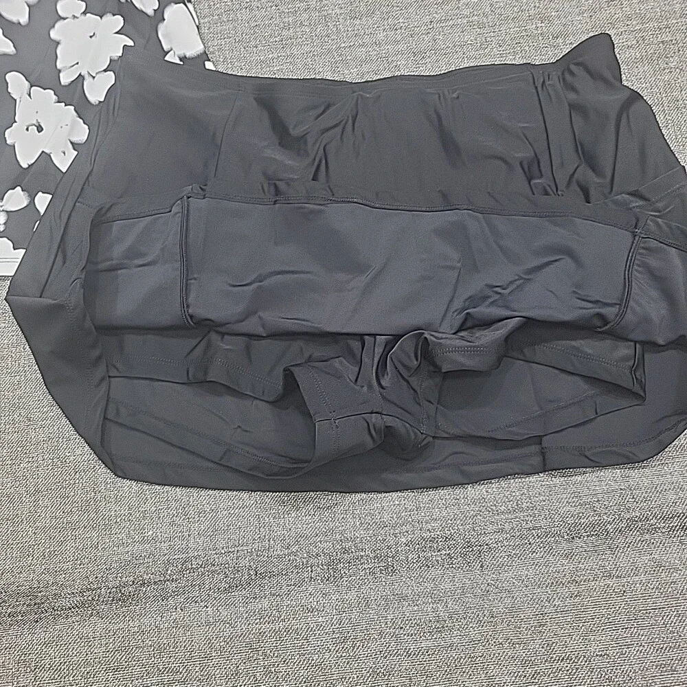 Ellen Tracy Women's Cruise Tankini Set Printed Top w Black Skort Size X-Large - Picture 2 of 6